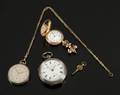DOM DeLUISE JG GRAVES POCKET WATCH AND TWO OTHERS
