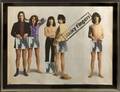 FRAMED STICKY FINGERS PROMOTIONAL POSTER