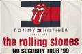 GROUP OF FOUR ROLLING STONES TOUR BANNERS