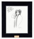 WHOOPI GOLDBERG INSCRIBED AL HIRSCHFELD PRINT