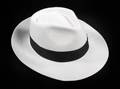 MICHAEL JACKSON SIGNED WHITE FEDORA
