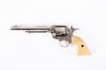 BURT REYNOLDS NONFIRING PROP GUN WITH CHECKERED GRIPS