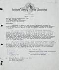 MARILYN MONROE LETTER FROM 20TH CENTURY FOX