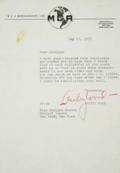 MARILYN MONROE LETTERS FROM MCA MANAGEMENT