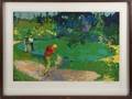 LeROY NEIMAN 1978 GOLFS THREESOME SERIGRAPH