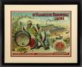 LATE 19TH CENTURY POSTER FOR DE VLAAMSCHE BROUWERIJ