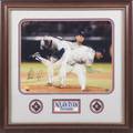 NOLAN RYAN SIGNED MULTIEXPOSURE TEXAS RANGERS PHOTOGRAPH