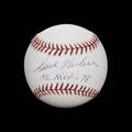 DAVE PARKER SIGNED AND INSCRIBED BASEBALL