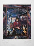 MICHAEL JACKSON SIGNED THE BOOK SERIGRAPH