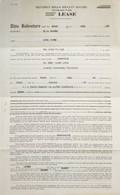 GRETA GARBO SIGNED LEASE