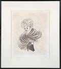 AL HIRSCHFELD PRINT OF LUCILLE BALL