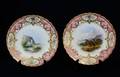 139 SET OF ELEVEN COALPORT PORCELAIN GAME PLATES