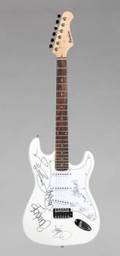 THE MOODY BLUES SIGNED GUITAR