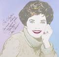 POLLY BERGEN SIGNED CLAYTON LEFEVRE PAINTING