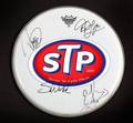 STONE TEMPLE PILOTS SIGNED GUITAR AND DRUMHEADS