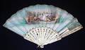 109 GROUP OF THREE CONTINENTAL IVORY AND PAPER FANS