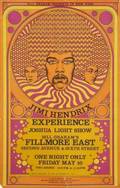 JIMI HENDRIX FILLMORE EAST POSTER