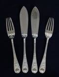 103 TWENTYFOUR PIECE SILVER PLATED FISH SERVICE