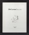 JOHN LENNON SIGNED BAG ONE PRINT