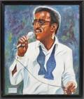SAMMY DAVIS JR PORTRAIT BY JACK BARRETT