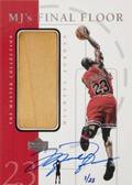 MICHAEL JORDAN SIGNED 19992000 UD MASTER COLLECTION MJS FINAL FLOOR CARD