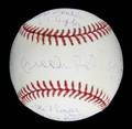 BROOKS ROBINSON SIGNED AND MULTIINSCRIBED LIMITED EDITION STAT BALL BASEBALL