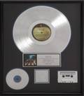 THE BEATLES PLATINUM RECORD AWARD
