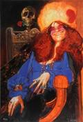 SEBASTIAN KRUGER SIGNED JANIS JOPLIN PRINT