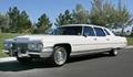 1972 ELVIS PRESLEY WHITE CADILLAC FLEETWOOD LIMOUSINE