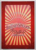 BRITNEY SPEARS SIGNED CIRCUS CONCERT PROGRAM
