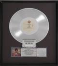 PRINCE PLATINUM RECORD AWARD