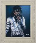 MICHAEL JACKSON SIGNED PHOTOGRAPH