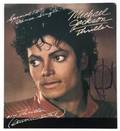 MICHAEL JACKSON SIGNED DISPLAY BOARD