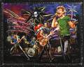 THE ROLLING STONES RONNIE WOOD SIGNED PRINT