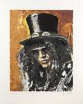SLASH RONNIE WOOD SIGNED PRINT