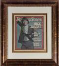 MICK JAGGER SIGNED MAGAZINE