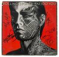 ROLLING STONES SIGNED TATTOO YOU ALBUM COVER
