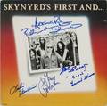 LYNYRD SKYNYRD SIGNED ALBUM COVER