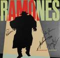 RAMONES PLEASANT DREAMS SIGNED ALBUM AND DECK