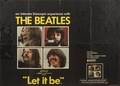 THE BEATLES LET IT BE UK FILM POSTER