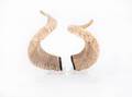 BURT REYNOLDS PAIR OF MOUNTED RAM HORNS