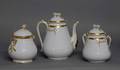 99 THREE PIECE LIMOGES PORCELAIN ASSEMBLED TEA SERVICE
