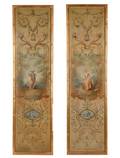 Two Mated French Louis XVI Paintings 19th C