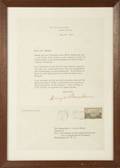 EISENHOWER SIGNED LETTERS