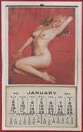MARILYN MONROE 1955 GOLDEN DREAMS CALENDAR