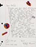 KATY PERRY EARLY LOVE LETTER