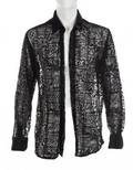 MICHAEL JACKSON SHEER SHIRT