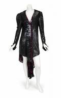 ANN WILSON STAGE AND VIDEO WORN SEQUIN JACKET