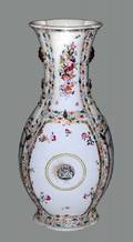 89 MASSIVE EXPORT EUROPEAN SUBJECT PORCELAIN VASE