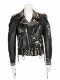 MILES DAVIS MAXFIELD CUSTOM LEATHER MOTORCYCLE JACKET